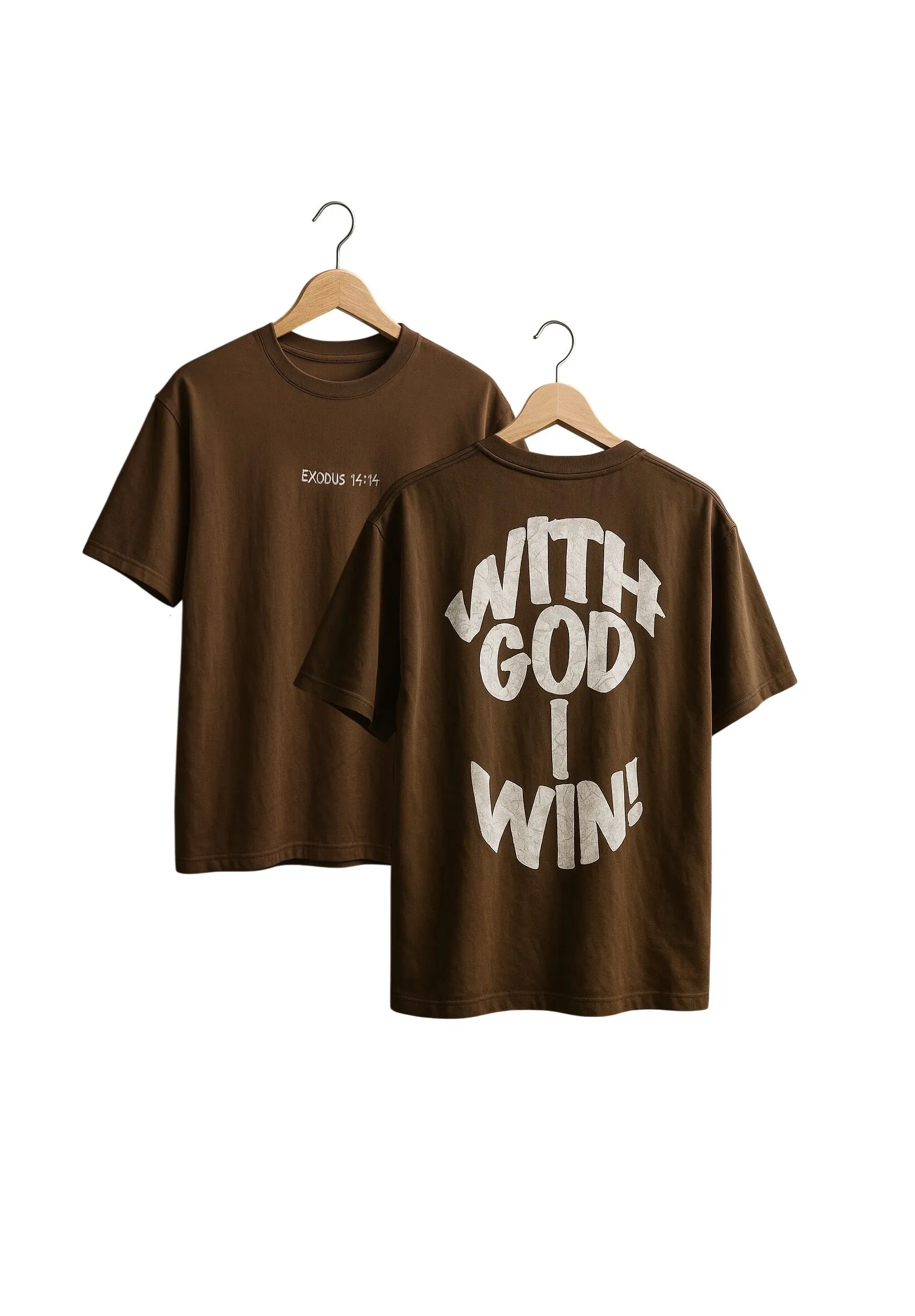 With god i win - camiseta oversized - Imagem 3
