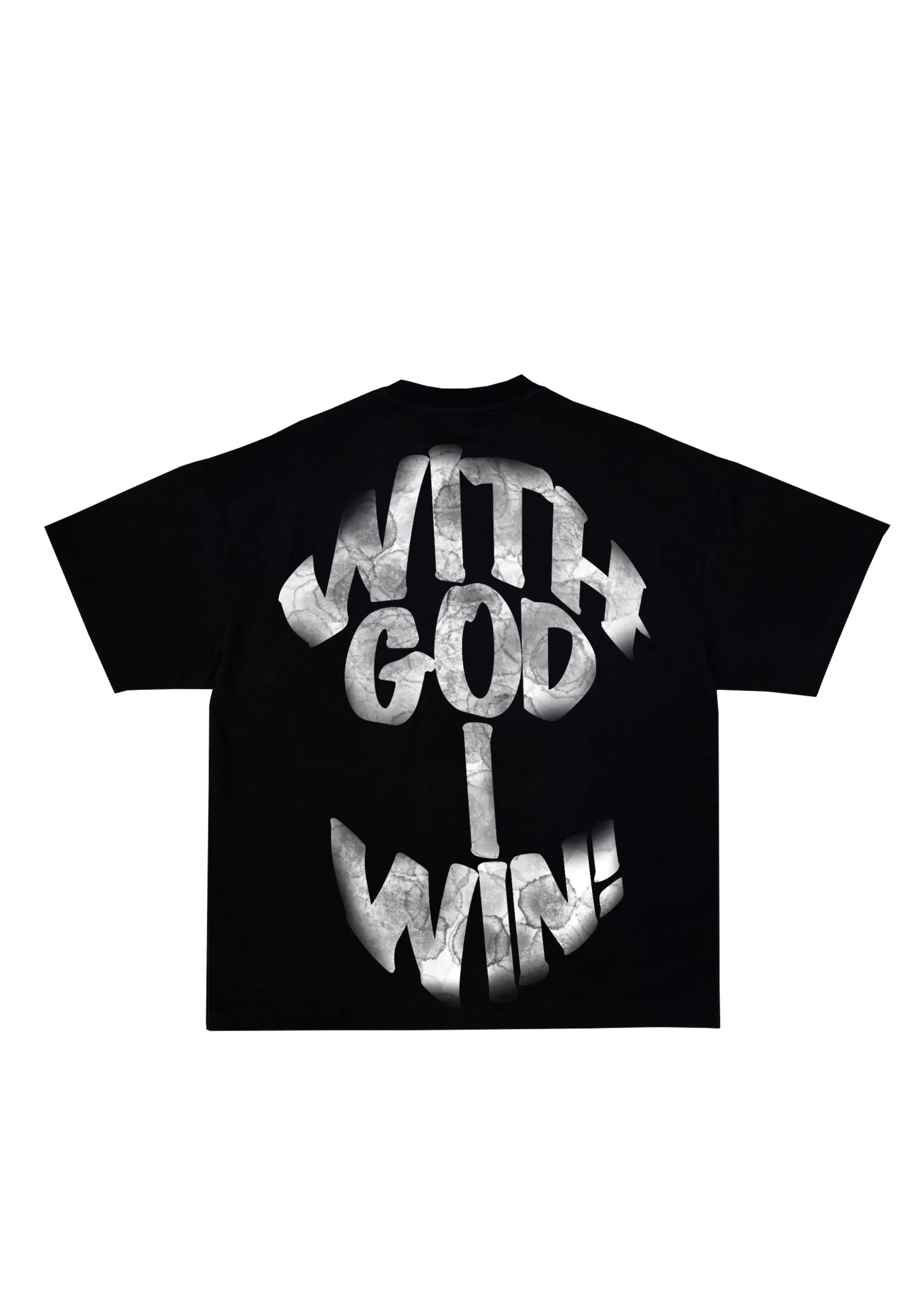 With god i win - camiseta oversized - Imagem 4